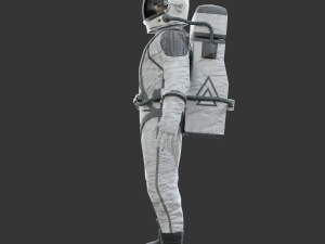spacesuit - astronaut - sci fi Model 3D