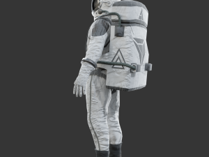 spacesuit - astronaut - sci fi Model 3D