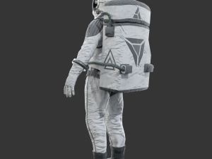 spacesuit - astronaut - sci fi Model 3D