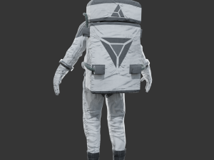 spacesuit - astronaut - sci fi Model 3D