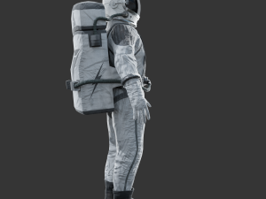 spacesuit - astronaut - sci fi Model 3D