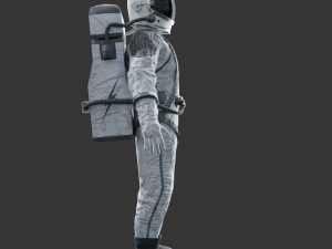 spacesuit - astronaut - sci fi Model 3D