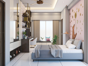 child bedroom 3d scene 3D Model