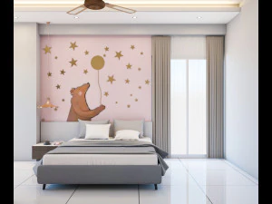 child bedroom 3d scene 3D Model