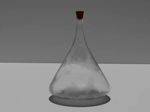 glass flask 3D Model
