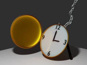 घड़ी 3D मॉडल