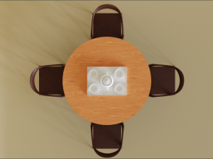 tea setting 3D-Modell