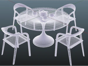 impostazione del t&egrave; Modello 3D