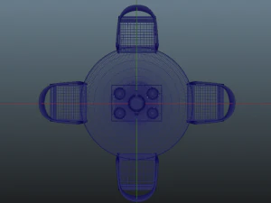 impostazione del t&egrave; Modello 3D