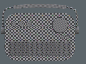 radio Modèle 3D