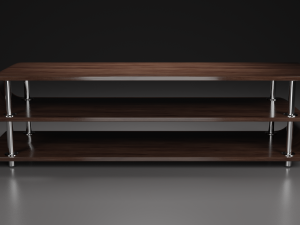 table for tv low-poly 3D Model