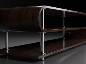 table for tv low-poly 3D Model