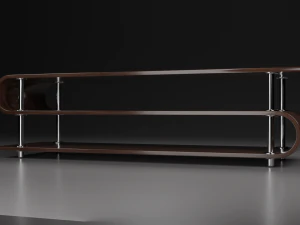 table for tv low-poly 3D Model