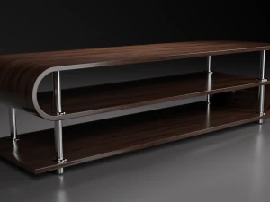 table for tv low-poly 3D Model