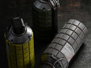 zz grenade 02 3D Model