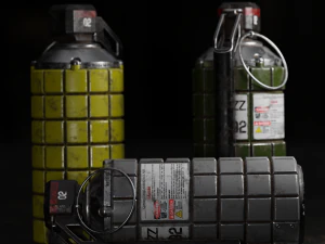zz grenade 02 3D Model