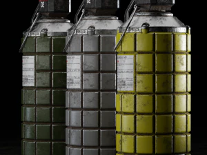 zz grenade 02 3D Model