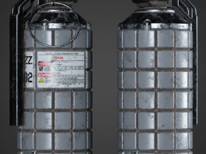 zz grenade 02 3D Model