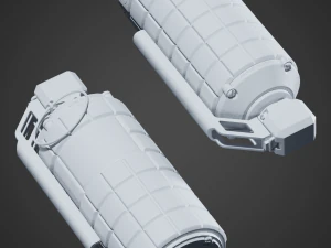 zz grenade 02 3D Model