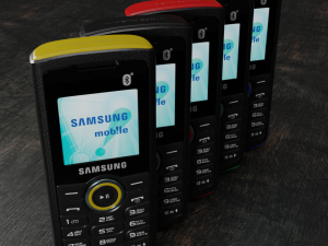 samsung gt-e2121b 3D Model