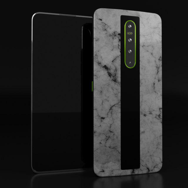 smartphone concept Model 3D .c4d .max .obj .3ds .fbx .stl .blend 