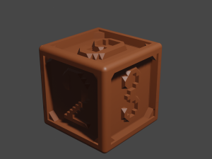 cube 3D 模型