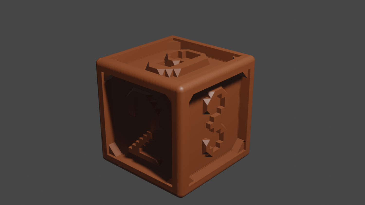 3d model cube. 32 Гранные игральные кости 3d модель для 3d принтера.