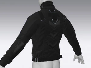 veste tactique Modèle 3D