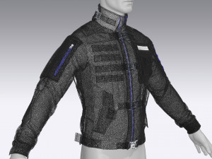 tactical jacket Modelo 3D