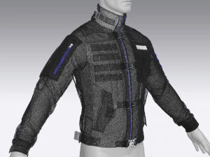 veste tactique Modèle 3D