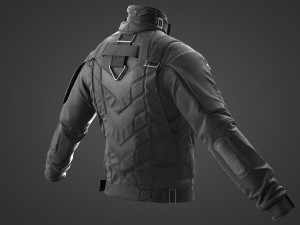 tactical jacket Modelo 3D