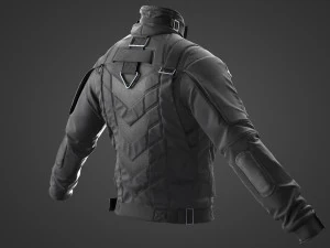 veste tactique Modèle 3D