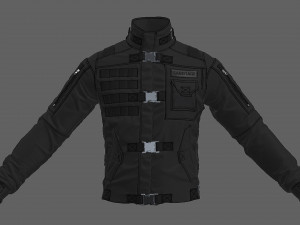 tactical jacket Modelo 3D
