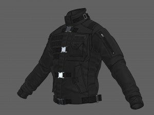 tactical jacket Modelo 3D