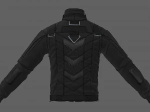 veste tactique Modèle 3D