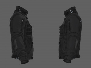 tactical jacket Modelo 3D