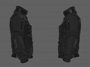 veste tactique Modèle 3D