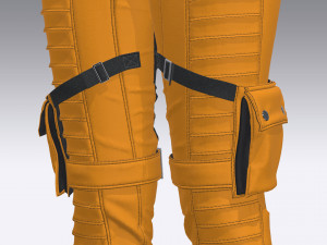 women pants 3D 모델