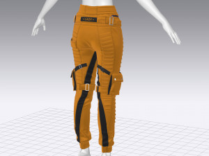women pants 3D 모델