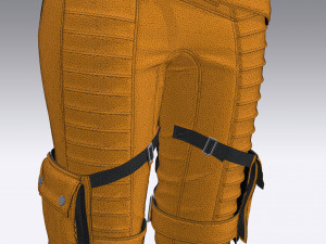 women pants 3D 모델
