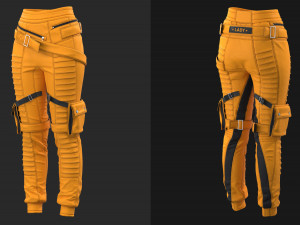 women pants 3D 모델