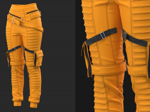 women pants 3D 모델