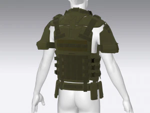 body armor 3D Model