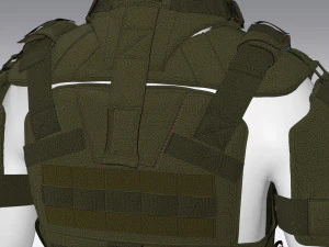 body armor 3D Model