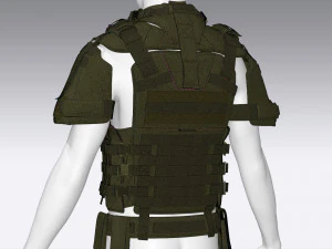 body armor 3D Model