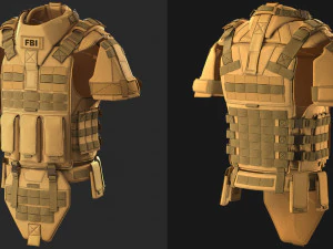 body armor 3D Model