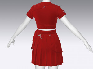 women outfit 3D 모델