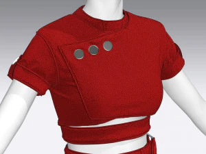 women outfit 3D Model
