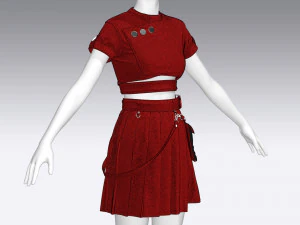 women outfit 3D Model
