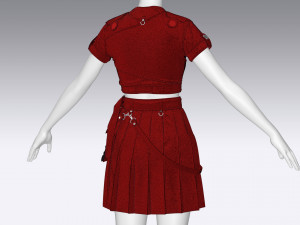 women outfit 3D 모델